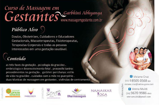 NamaskarYoga - Blog: Curso de Massagem em Gestantes