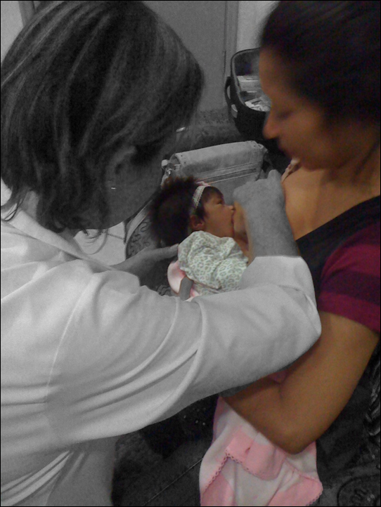 Foto: Enfermeira Sandra Abreu- consultoria em aleitamento