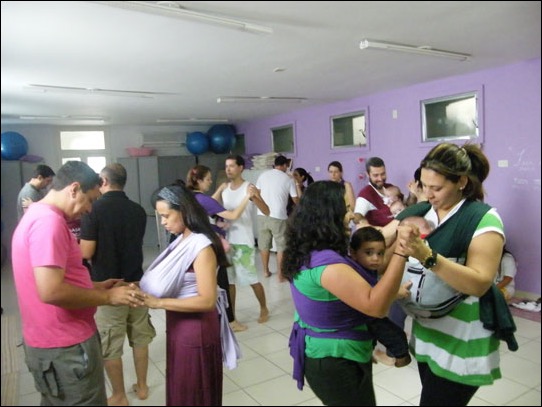 Aulas de MaterDança, com a bailarina Fernanda Iannuzzi