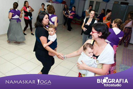 * 24 de novembro - MaterDança - aula para mães com bebês de colo - com Fernanda Ianuzzi