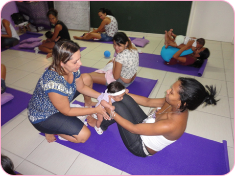 NamaskarYoga-Festa do dia das mães no Projeto Menina-mãe acontece dia 11 de Maio na AMS