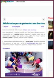 NamaskarYoga - Em fevereiro tem dicas de curso de Shantala (massagem em beb&ecirc;s)&nbsp;
e aulas de Babyoga (para m&atilde;es praticarem com seus beb&ecirc;s)&nbsp;
no site Baby for Sure, dedicado para as mam&atilde;es!&nbsp;Confira os cursos desse m&ecirc;s
e participando, ganhe tamb&eacute;m um presente especial da Baby for Sure.