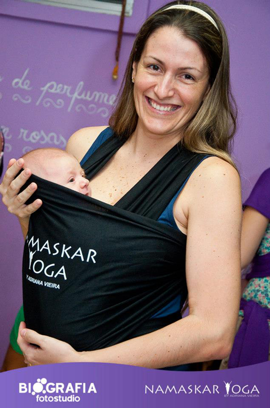 Wrap Sling Namaskar Yoga -Michele e Martina